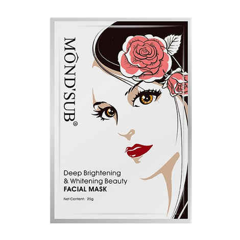 Buy Mond'Sub Deep Brightening & Whitening Beauty Face Mask Sheet Pack Of 3 - Purplle