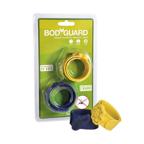 Buy Bodyguard Premium Natural Anti Mosquito Band (2 Band - 1 Pack) - Purplle