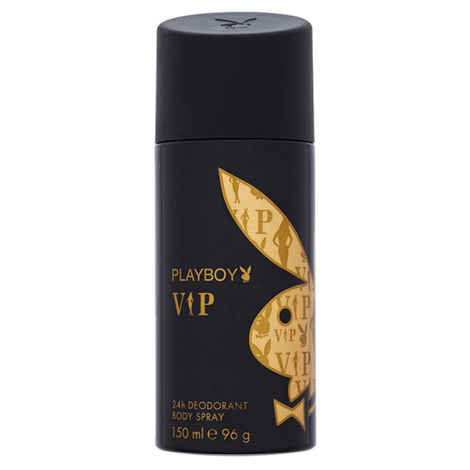 Buy Playboy Vip Deodorant Body Spray For Men (150 ml) - Purplle