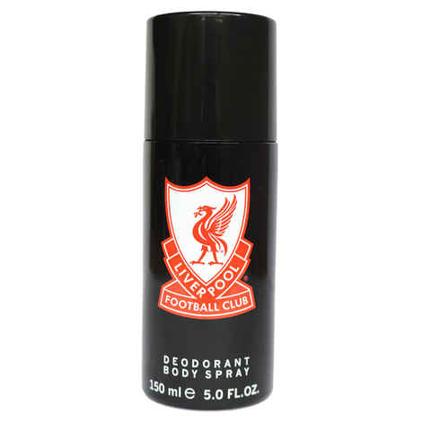 Buy Liver Pool Black Football Club Deodorant Body Spray For Men (150 ml) - Purplle