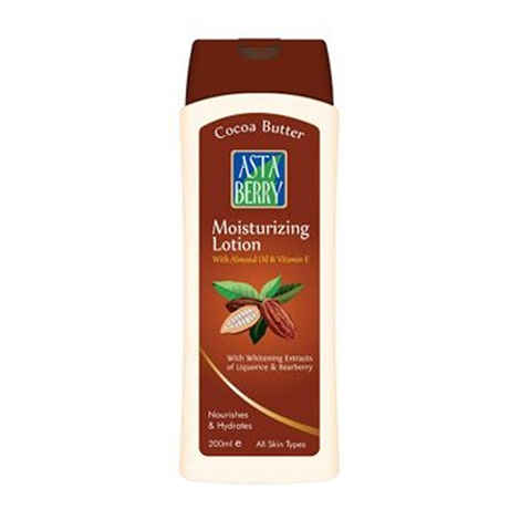Buy Astaberry Cocoa Butter Moisturizing Lotion (200 ml) - Purplle