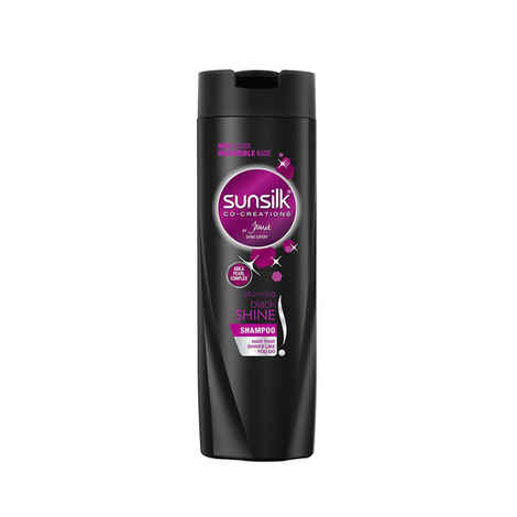 Buy Sunsilk Stunning Black Shine Shampoo (180 ml) - Purplle