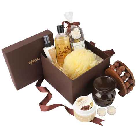 Buy BodyHerbals Ancient Ayurveda Anti Cellulite Coffee Spa Gift Hamper - Purplle