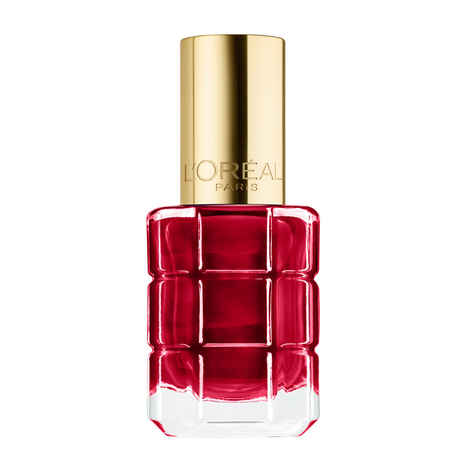 Buy L'Oreal Paris L'Huile Nailpaints 550 Rouge Sauvage (13.5 ml) - Purplle