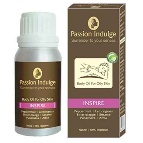Buy Passion Indulge Inspire Massage Oil For Oily Skin - Purplle