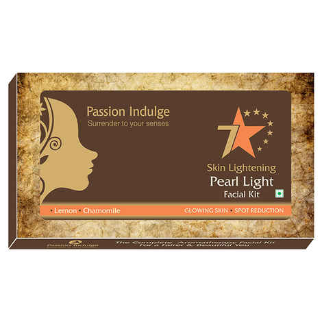 Buy Passion Indulge Skin Lightening Pearl Light 7 Star Facial Kit - Purplle