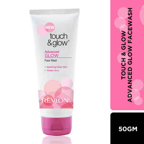 Buy Revlon Touch Glow Advanced Fairness Face Wash 50 g - Purplle
