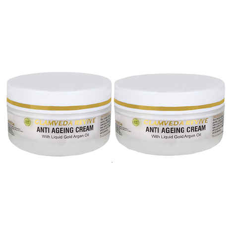 Buy Glamveda Revive Anti-Ageing Cream - Pack Of 2 (50 g x 2) - Purplle