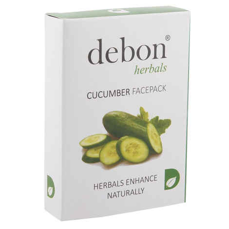 Buy Debon Herbals Cucumber Face Pack (50 g) - Purplle