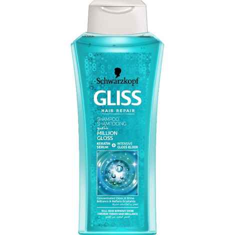Buy Schwarzkopf Gliss Hair Repair With Liquid Keratin Million Gloss Shampoo (400 ml) - Purplle