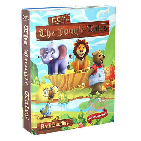 Buy DOY Soaps The Jungle Tales Bath Buddies Pack (75 g x 4) - Purplle