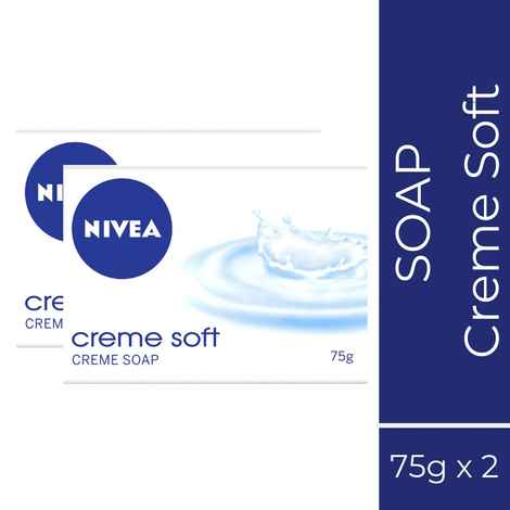 Buy Nivea Cream Soft Soap (75 g)(Pack of 2) - Purplle