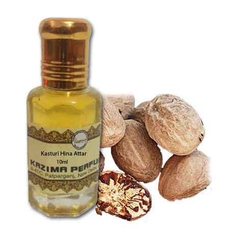 Buy Kazima Kasturi Hina Attar Perfume (10 ml) - Purplle