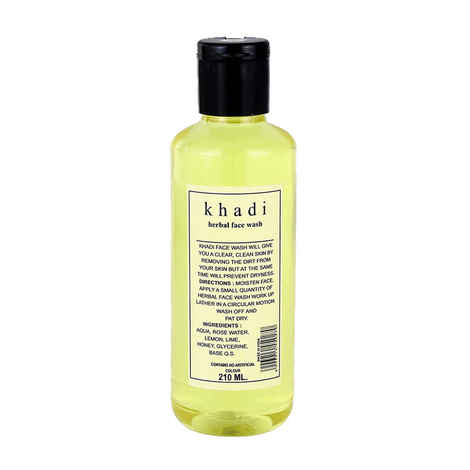 Buy Khadi Herbal Face Wash 210 ml - Purplle