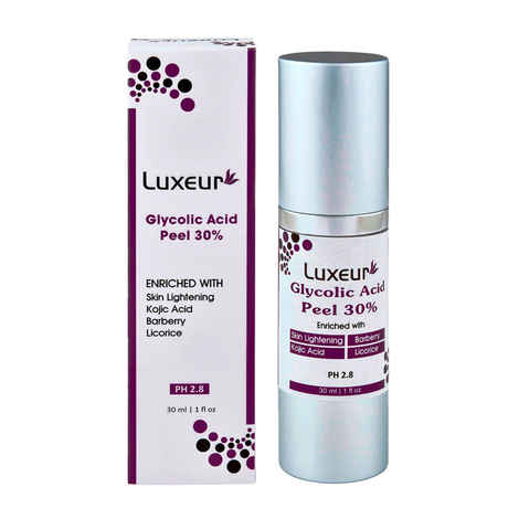 Buy Luxeur Glycolic Acid Peel 30% (30 ml) - Purplle