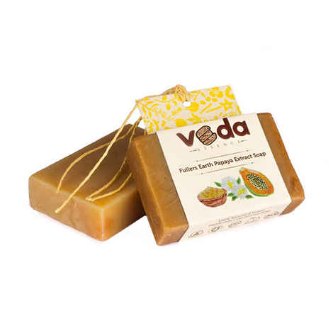 Buy Veda Essence Fuller Earth Papaya Extract (125 g) - Purplle