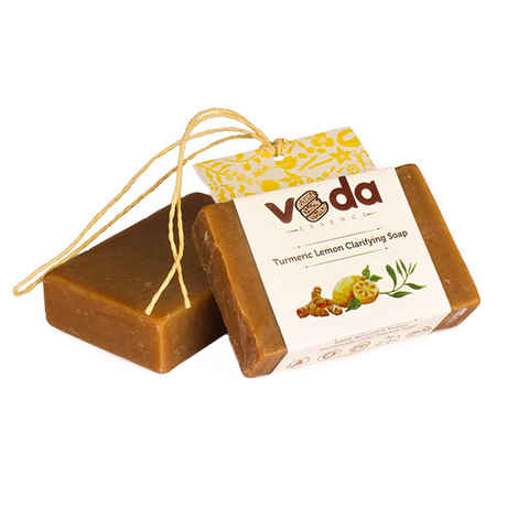 Buy Veda Essence Turmeric Lemon Clarifying Soap (125 g) - Purplle