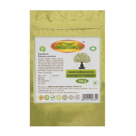 Buy Naturmed's Babchi/Bakuchi/Bavanchi Powder (100 g) - Purplle