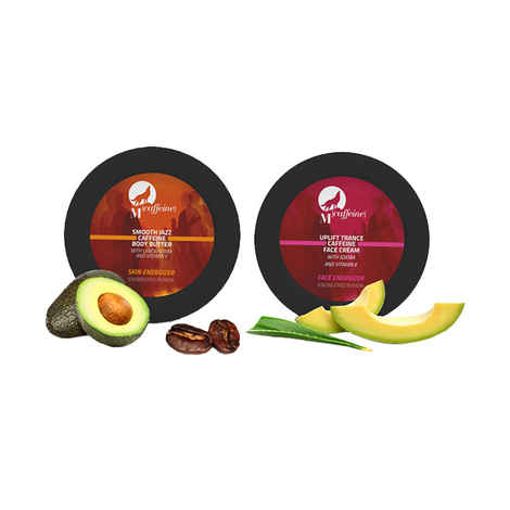 Buy MCaffeine Skin Zex pack - Face Cream (50 ml) + Body Butter (50 ml) - Purplle