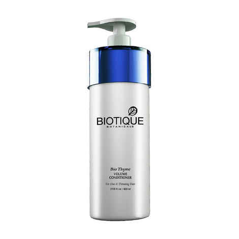 Buy Biotique Bio Thyme Volume Conditioner For Fine & Thinning Hair (800 ml) - Purplle