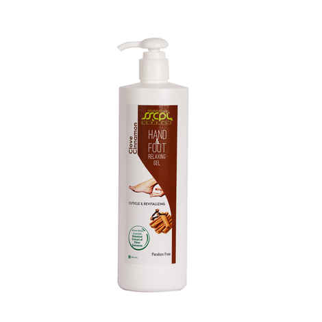Buy SSCPL Herbals Clove Cinnamon Hand & Foot Relaxing Gel (500 ml) - Purplle