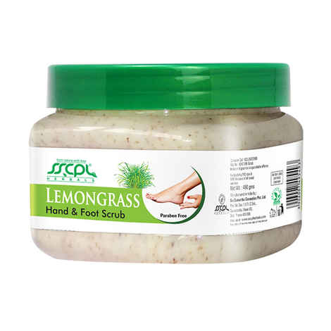 Buy SSCPL Herbals Lemongrass Hand & Foot Scrub (150 g) - Purplle
