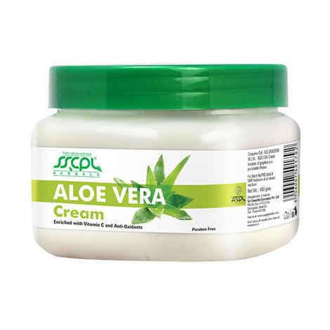 Buy SSCPL Herbals Aloevera Cream (450 g) - Purplle