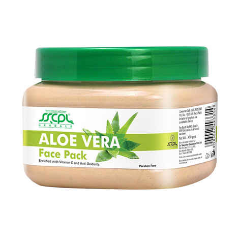 Buy SSCPL Herbals Aloevera Face Pack (450 g) - Purplle