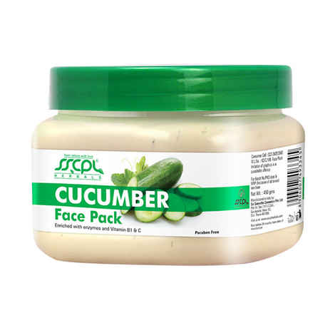SSCPL Herbals Cucumber Face Pack (150 g)
