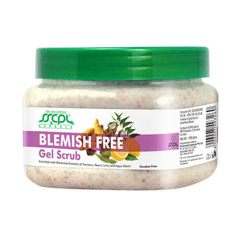 Buy SSCPL Herbals Blemish Gel Scrub (150 g) - Purplle