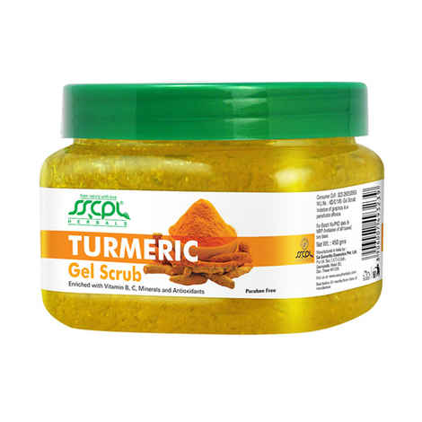 Buy SSCPL Herbals Turmeric Gel Scrub (150 g) - Purplle