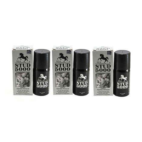 Buy Stud Millennium 5000 Delay Spray For Men (20 g) Pack Of 3 - Purplle