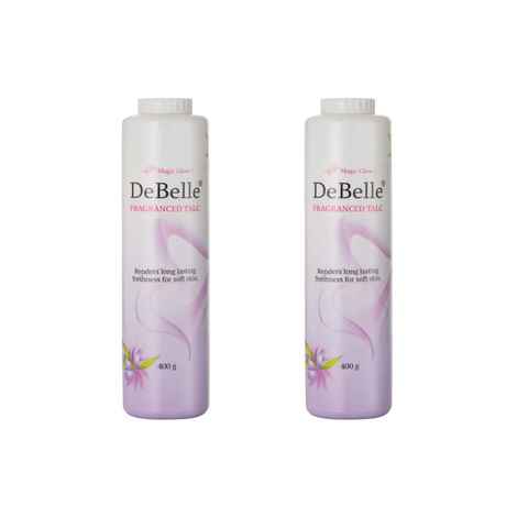 DeBelle Fragrance Talc (400 g) Combo of 2 Each