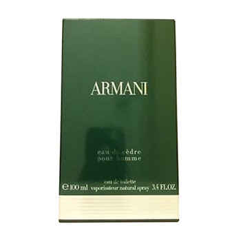 Buy Giorgio Armani Eau De Cedre Eau De Toilette Spray (100 ml) - Purplle