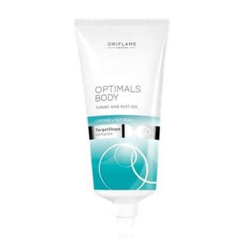 Buy Oriflame Optimals Body Tummy And Bust Gel Caffeine + Nut Grass (125 ml) - Purplle