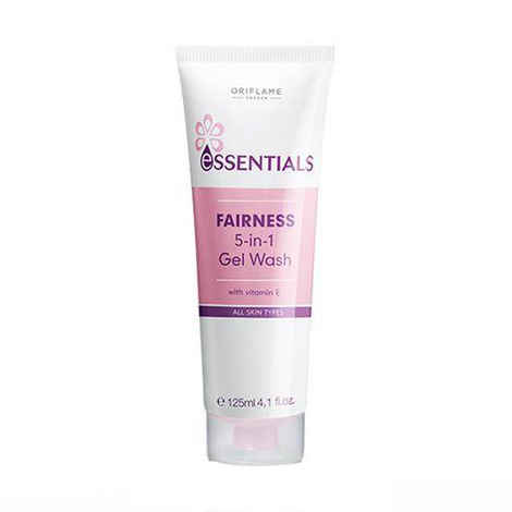 Buy Oriflame Essentials Fairness 5 In 1 Gel Wash (125 ml) - Purplle