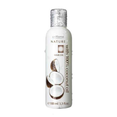Buy Oriflame Nature Hair Oil With 100% Coconut Oil (100 ml) - Purplle