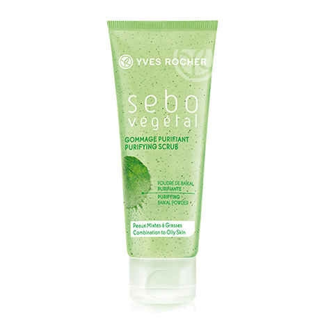 Buy Yves Rocher Sebo Vegetal Purifying Scrub (75 ml) - Purplle