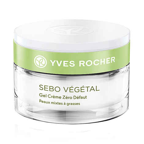 Buy Yves Rocher Sebo Vegetal Zero Blemish Gel Cream (50 ml) - Purplle