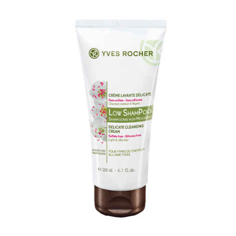 Buy Yves Rocher Low Poo ShamPoo Delicate Cleansing Cream Sulfate Free Silicone Free Tube (200ml) - Purplle