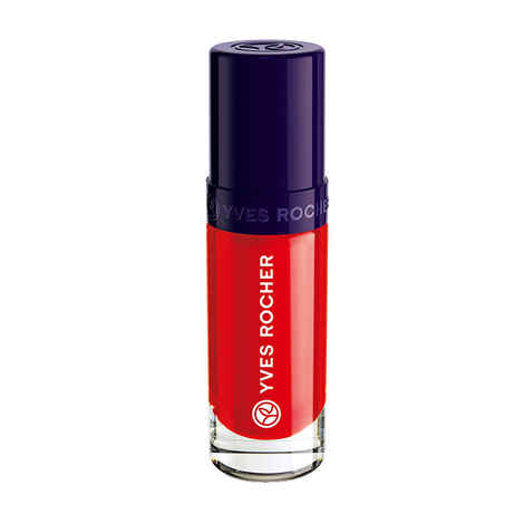 Buy Yves Rocher Nail Polish Hibiscus Rouge 55 (5 ml) - Purplle