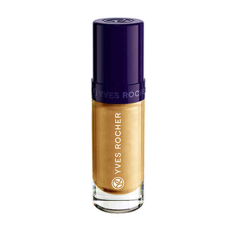 Buy Yves Rocher Nail Polish Metallic Gold 92 (5 ml) - Purplle