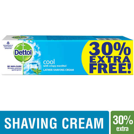 Buy Dettol Germ Protection Shaving Cream Cool (78 g) - Purplle