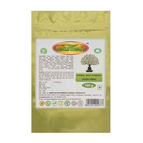 Buy Naturmed's Bath Powder (100 g)65 - Purplle
