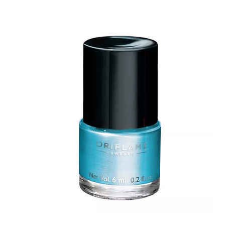 Buy Oriflame Pure Colour Nail Polish Mini Marine Blue (6 ml) - Purplle