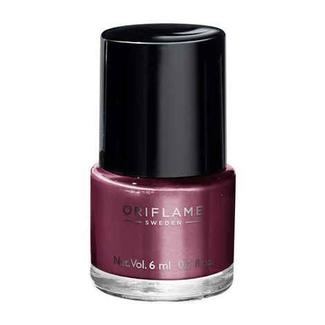 Buy Oriflame Pure Colour Nail Polish Mini Coral Red (6 ml) - Purplle