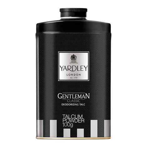 Buy Yardley Gentleman Classic Deodorizing Talc (100 g) - Purplle