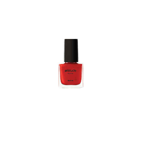 Buy Attitude Nail Enamel Red Flame (8 ml) - Purplle