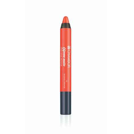 Buy Chambor Extreme Matte Long Wear Lip Colour - Blazing Orange #08 - Purplle