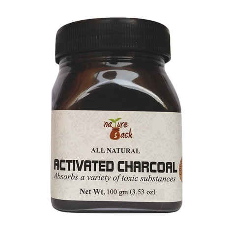 Buy NatureSack Activated Charcoal Powder From Coconut Shells (100 g) - Purplle